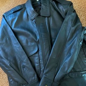 Men’s leather jacket